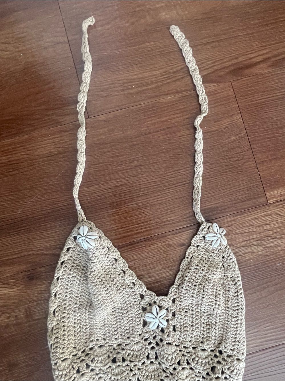 Sand Halter Shell Dress - Picture 3 of 8
